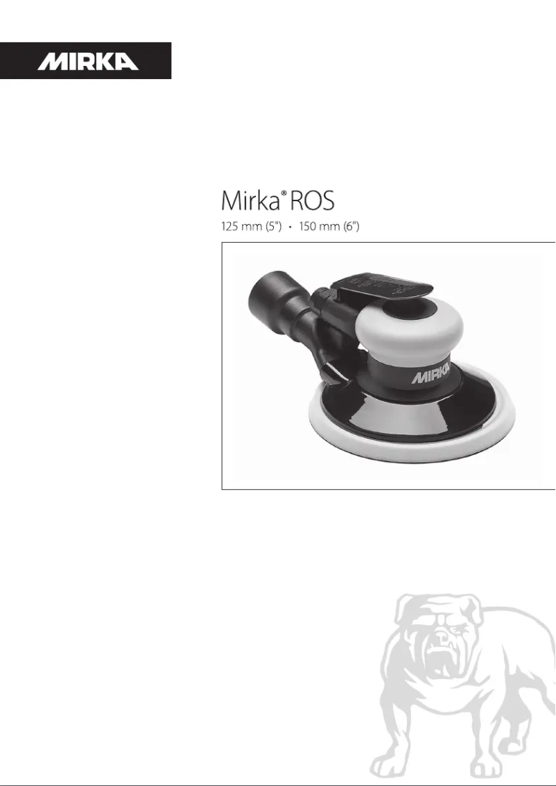 Page n°1 - Manuel utilisateur Mirka ROS 650CV