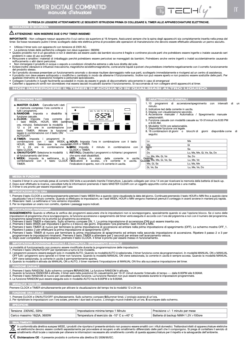 Página 1 del manual Manual de usuario Techly IWP-ADP-TM4
