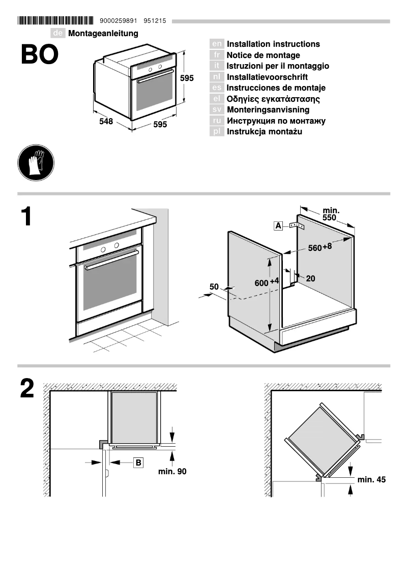 Image de la première page du manuel de l'appareil B15M22N3