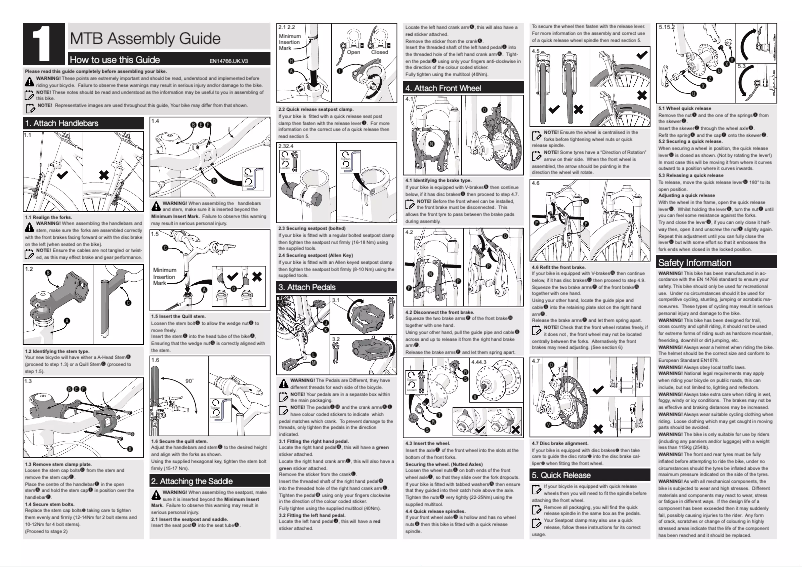 Imagen de la primera página del manual del dispositivo Flare