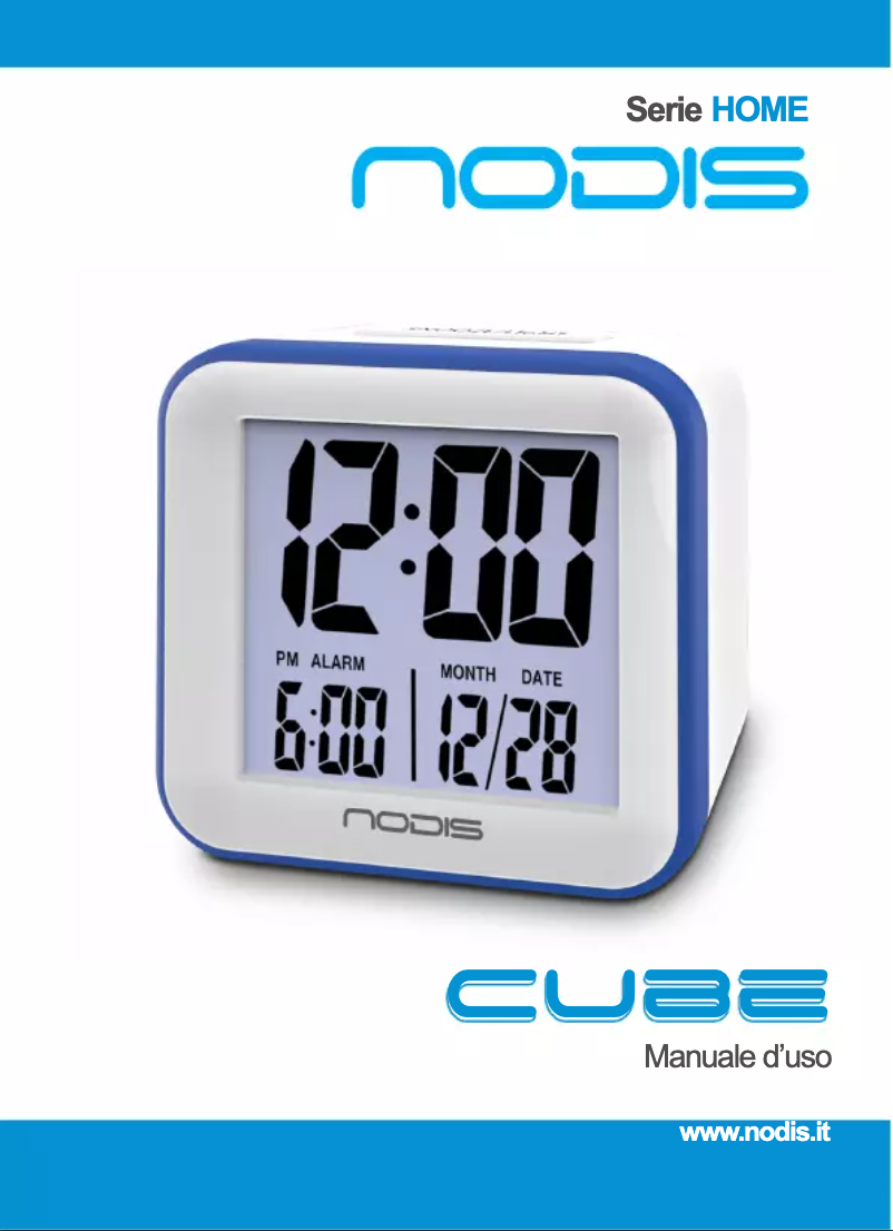 Page n°1 - Manuel utilisateur Nodis Cubo NT-CL06O