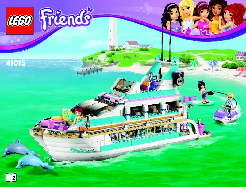 Page 1 de la notice Manuel utilisateur Lego Dolphin Cruiser