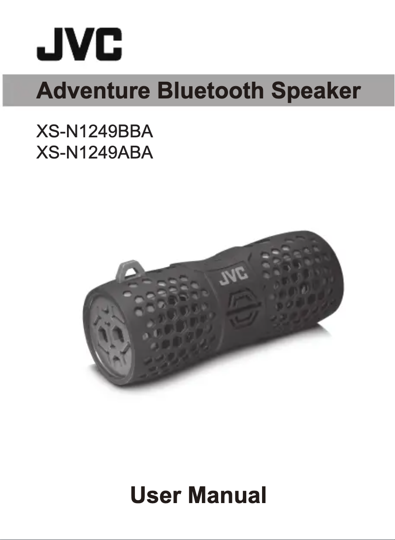 Image de la première page du manuel de l'appareil XS-N1249BBA