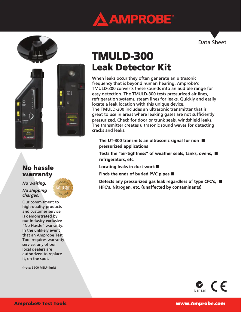 Image de la première page du manuel de l'appareil TMULD-300