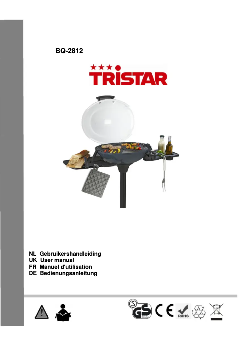 Página 1 del manual Manual de usuario TriStar BQ-2812
