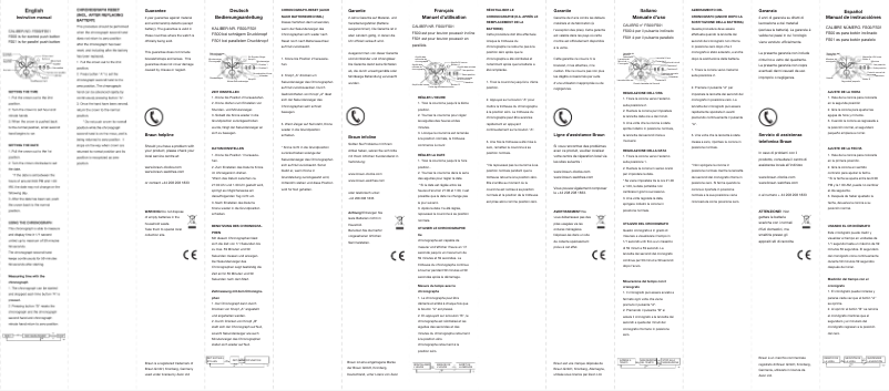 Image de la première page du manuel de l'appareil BN0035G