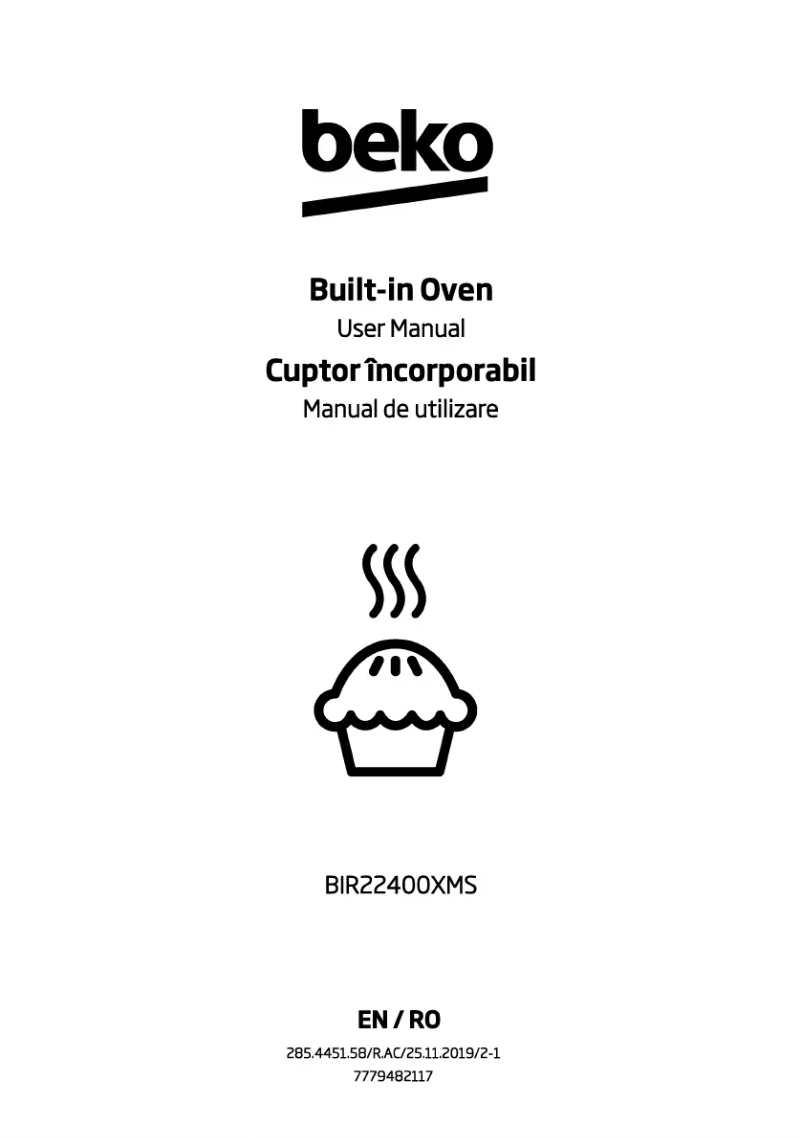 Page 1 de la notice Manuel utilisateur Beko BIR22400XMS