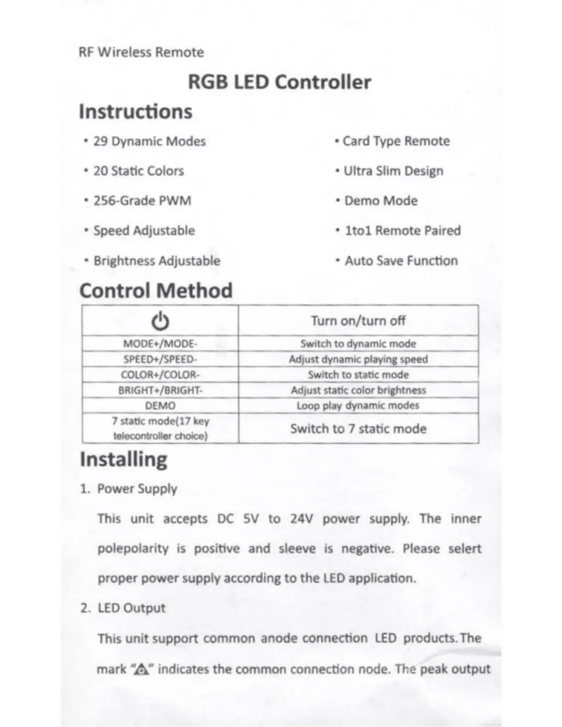 Page 1 de la notice Manuel utilisateur Bazooka MAC6502BLED-4PK