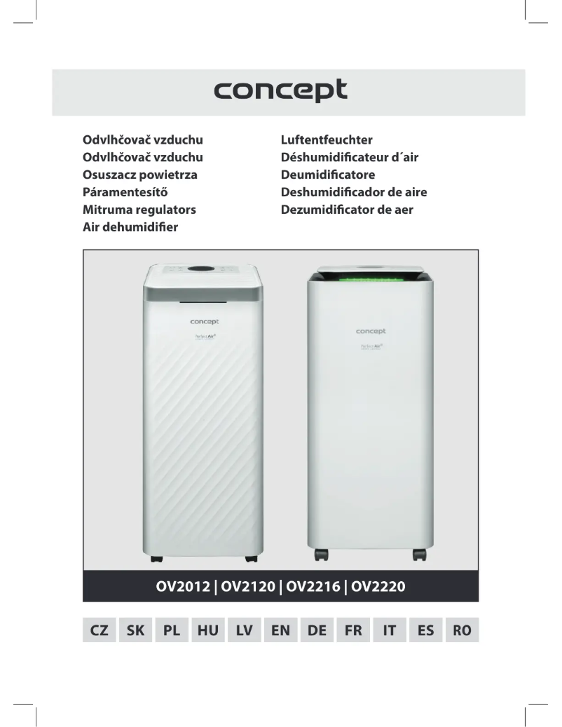Page n°1 - Manuel utilisateur Concept Perfect Air Smart OV2220