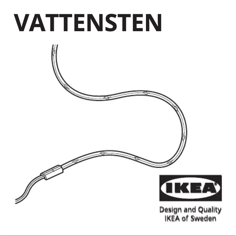 Image de la première page du manuel de l'appareil VATTENSTEN 705.305.91