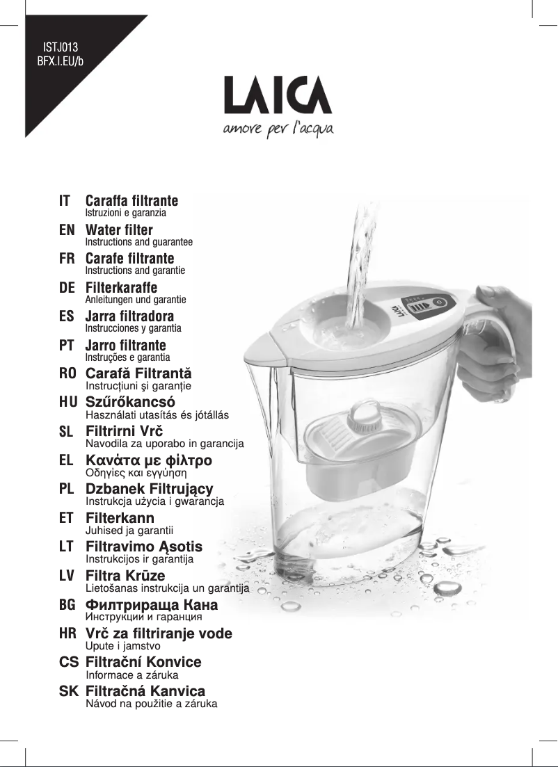 Image de la première page du manuel de l'appareil W11-BA