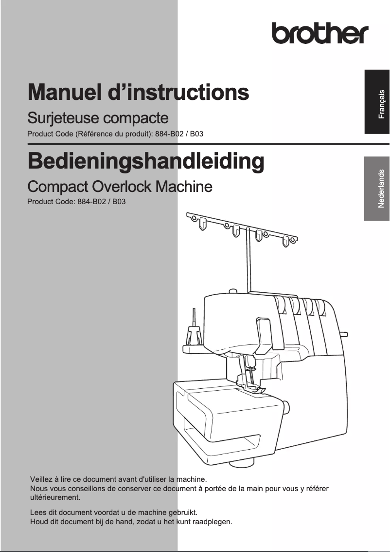 Image de la première page du manuel de l'appareil M343D