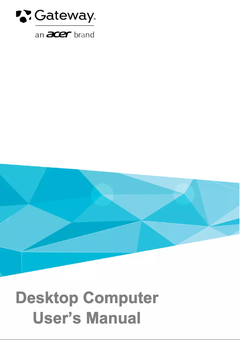 Página 1 del manual Manual de usuario Acer DX6795