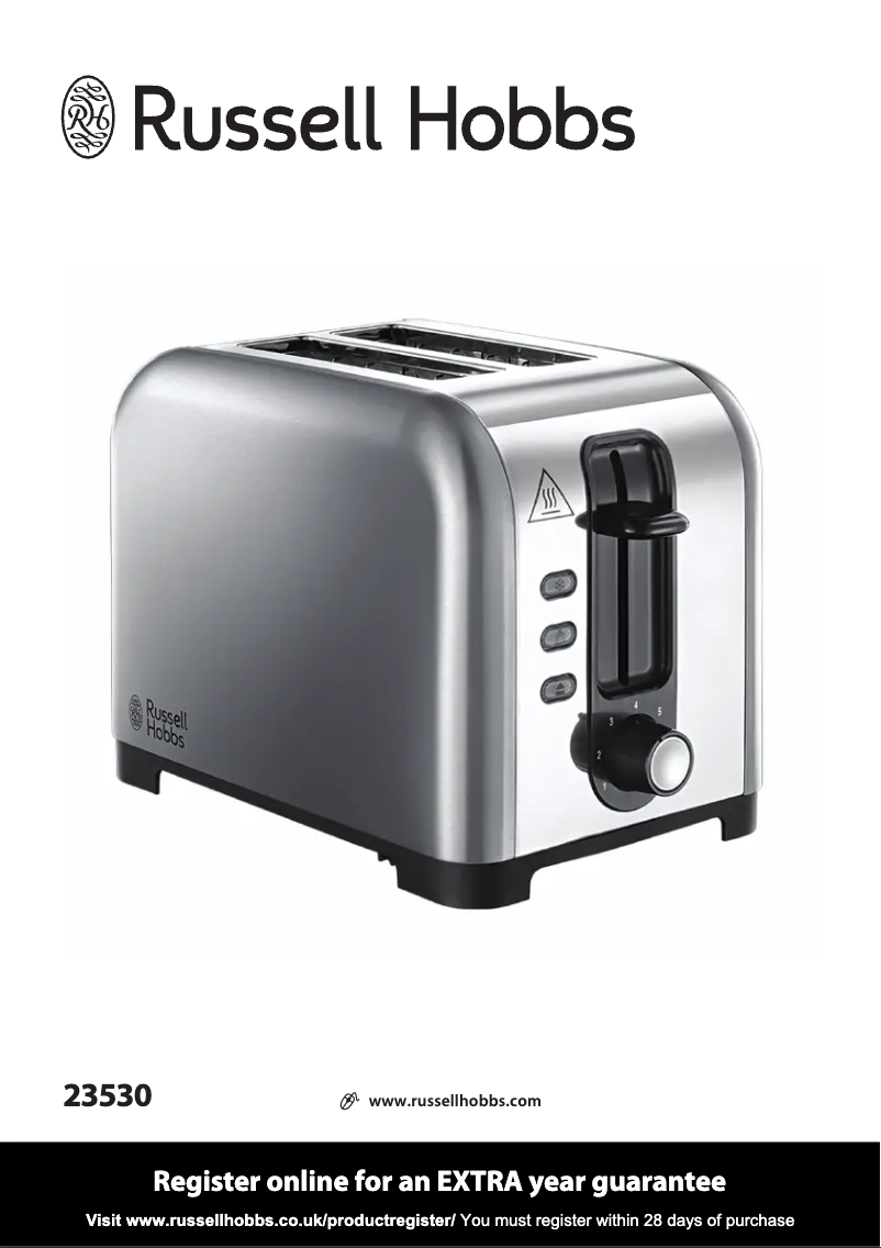 Page 1 de la notice Manuel utilisateur Russell Hobbs Henley Brushed 23530