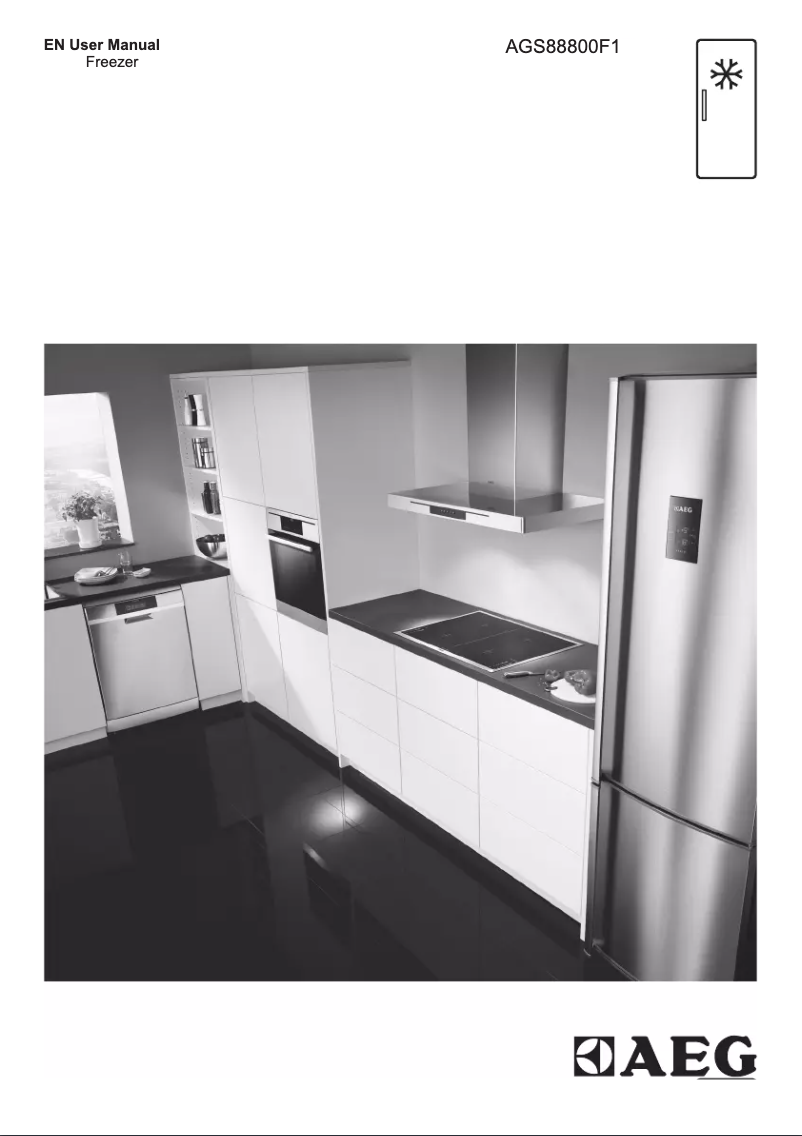 Image de la première page du manuel de l'appareil AGS88800F1