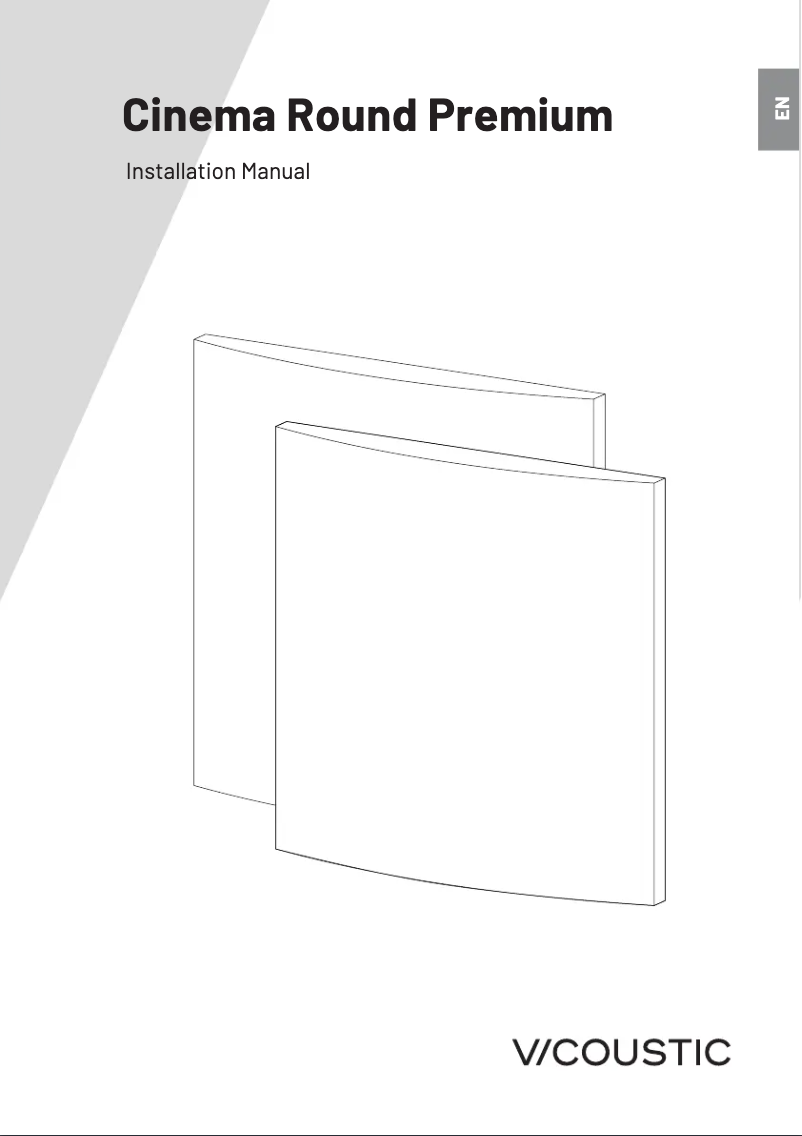 Image de la première page du manuel de l'appareil Cinema Round Premium