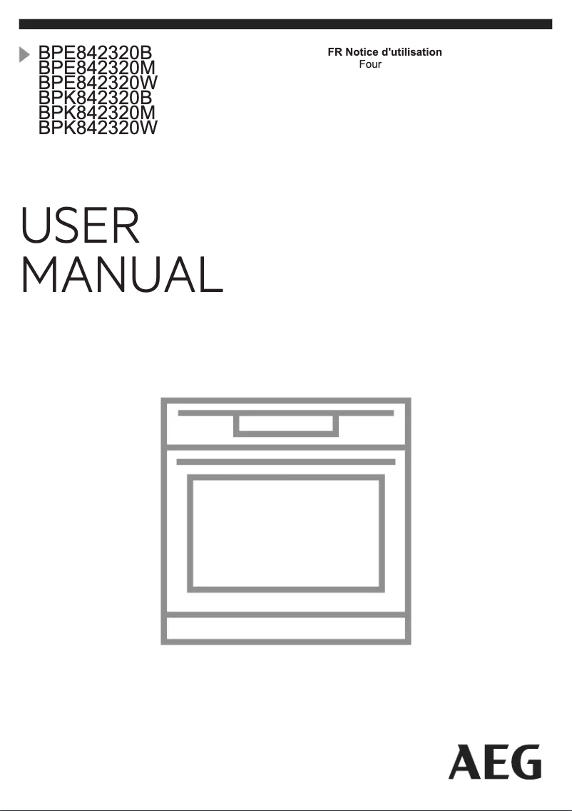 Página 1 del manual Manual de usuario AEG BPE842320B
