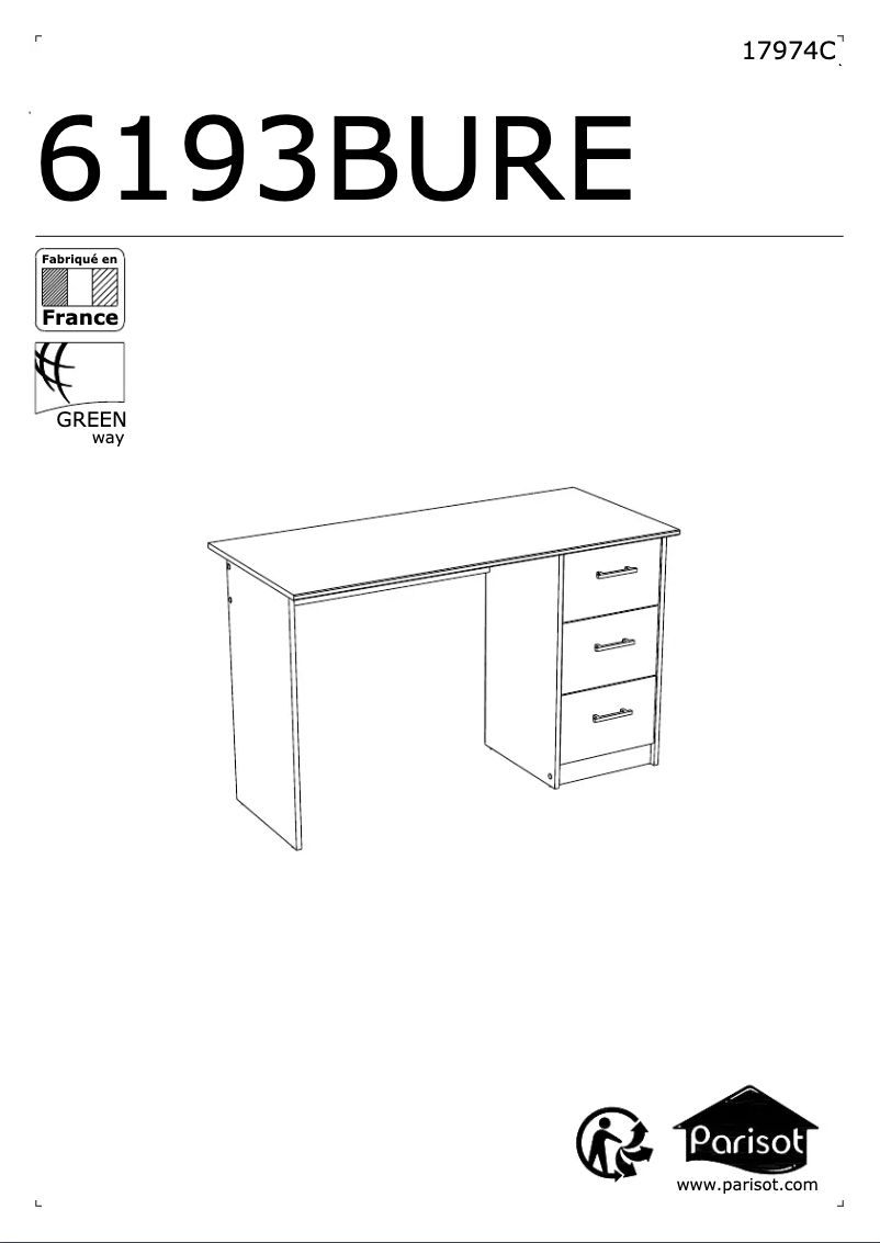 Image de la première page du manuel de l'appareil Infinity 6193BURE