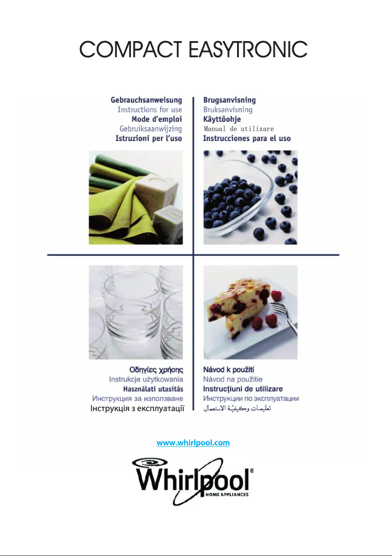 Página 1 del manual Manual de usuario Whirlpool Compact Easytronic MWD 272