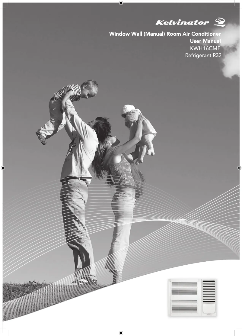Page 1 de la notice Manuel utilisateur Kelvinator KWH16CMF