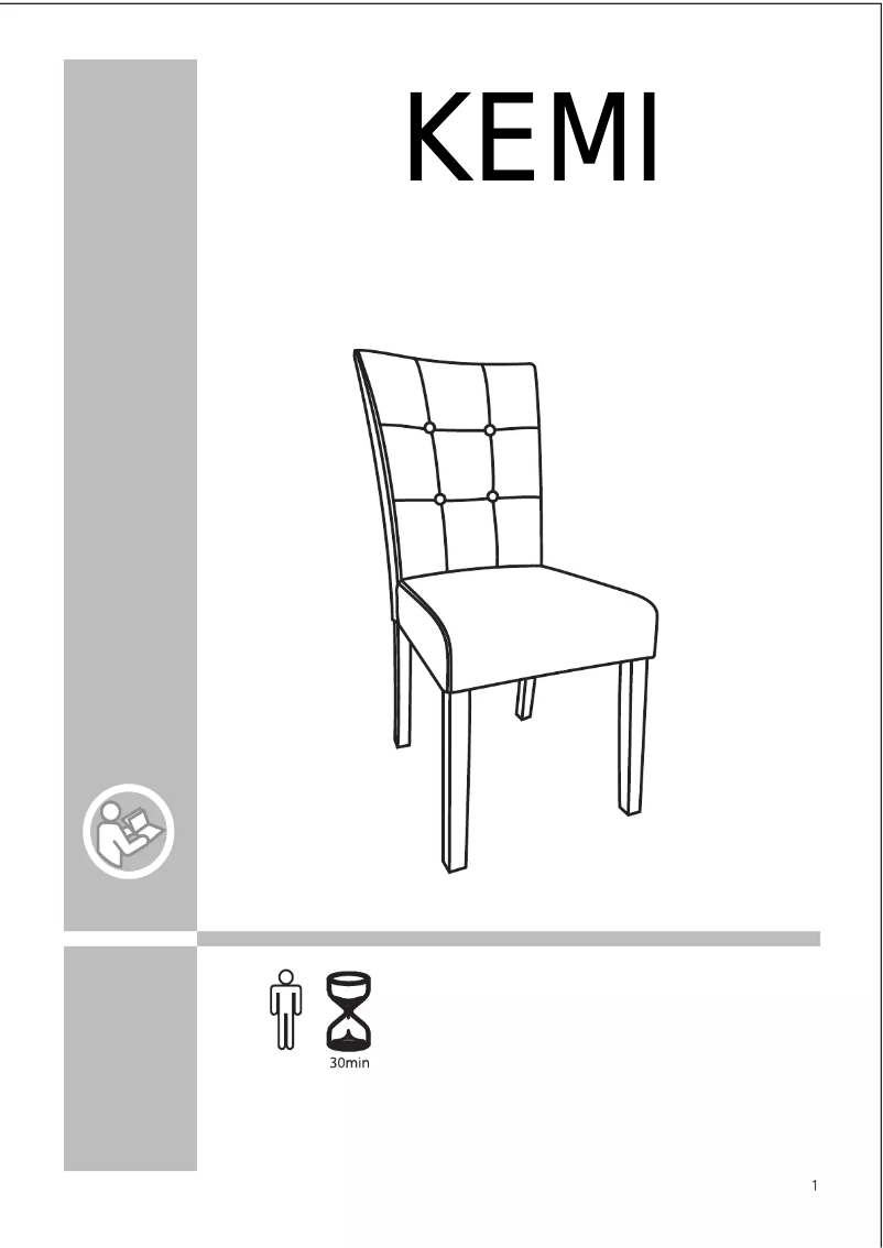 Page n°1 - Manuel utilisateur JYSK Kemi