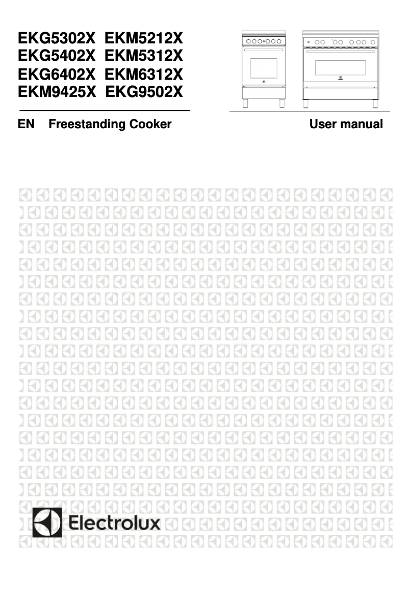Page 1 de la notice Manuel utilisateur Electrolux EKG5302X