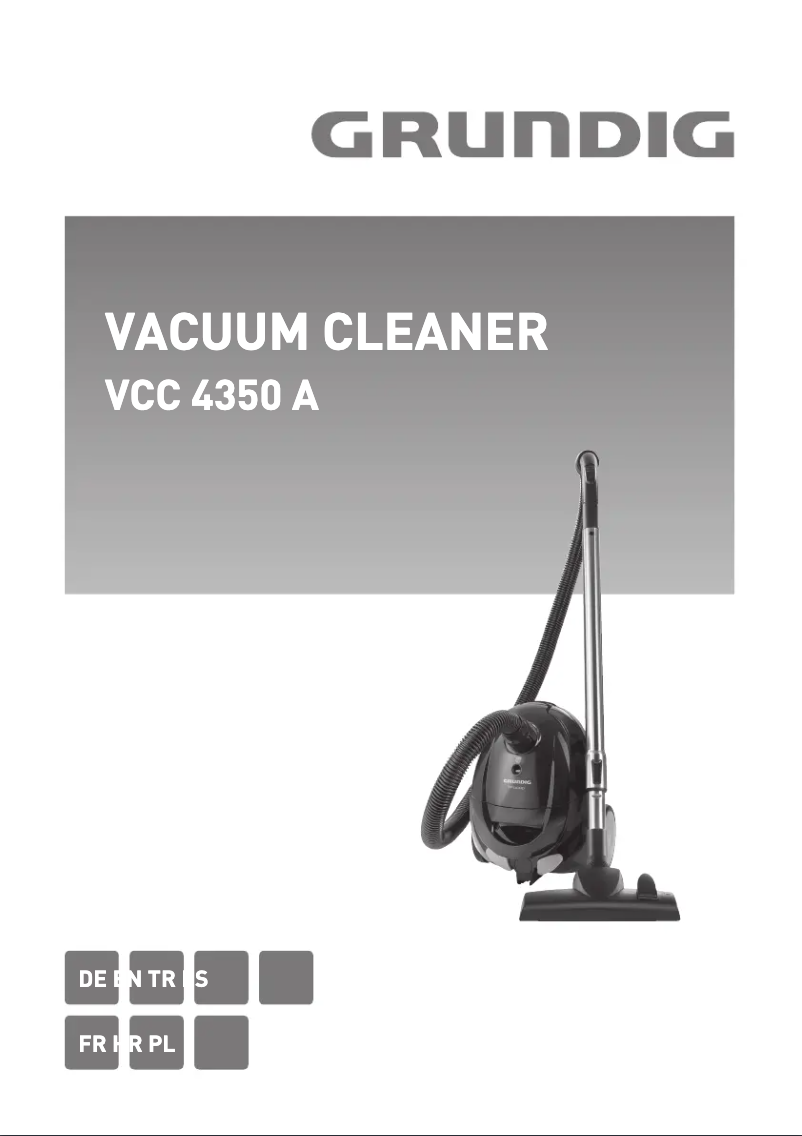 Page n°1 - Manuel utilisateur Grundig VCC 4350 A