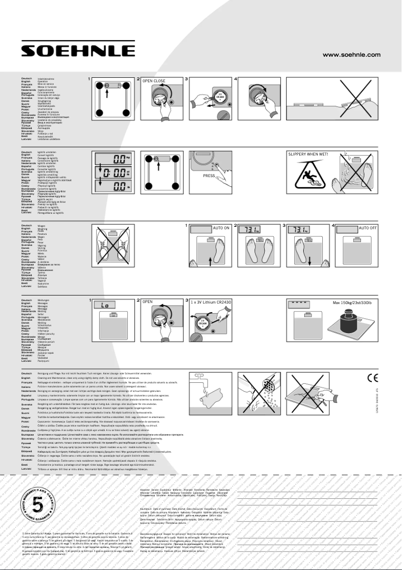 Image de la première page du manuel de l'appareil Art Style