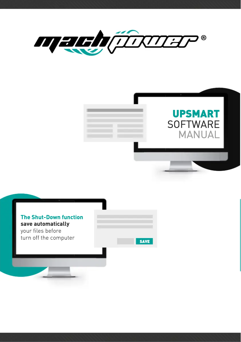 Image de la première page du manuel de l'appareil UPS-LIT80P