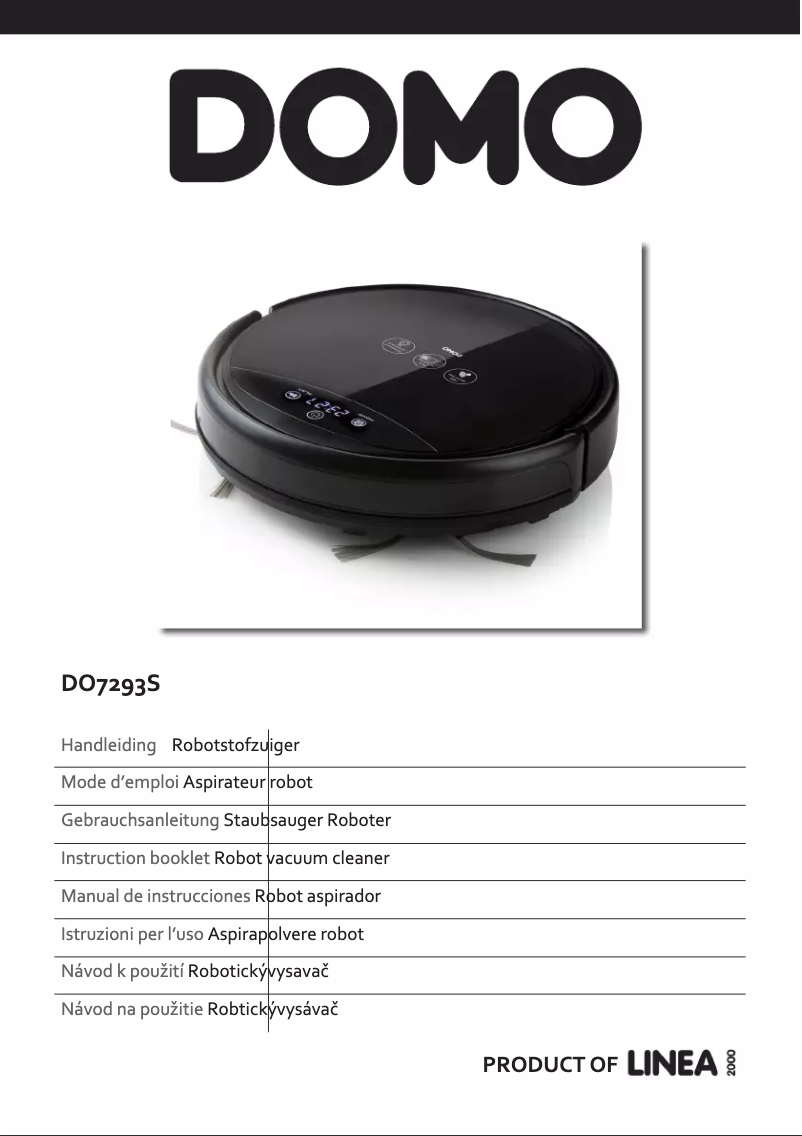 Image de la première page du manuel de l'appareil DO7293S