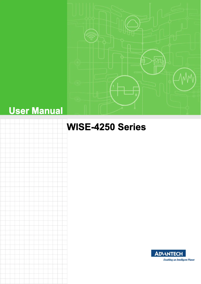 Page n°1 - Manuel utilisateur Advantech WISE-4250-A