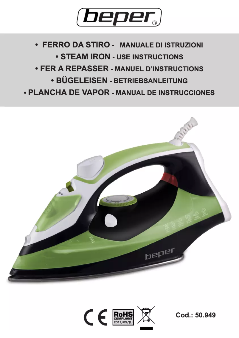 Image de la première page du manuel de l'appareil 50.949