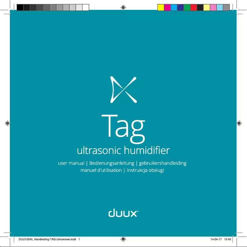 Page n°1 - Manuel utilisateur Duux Tag 2