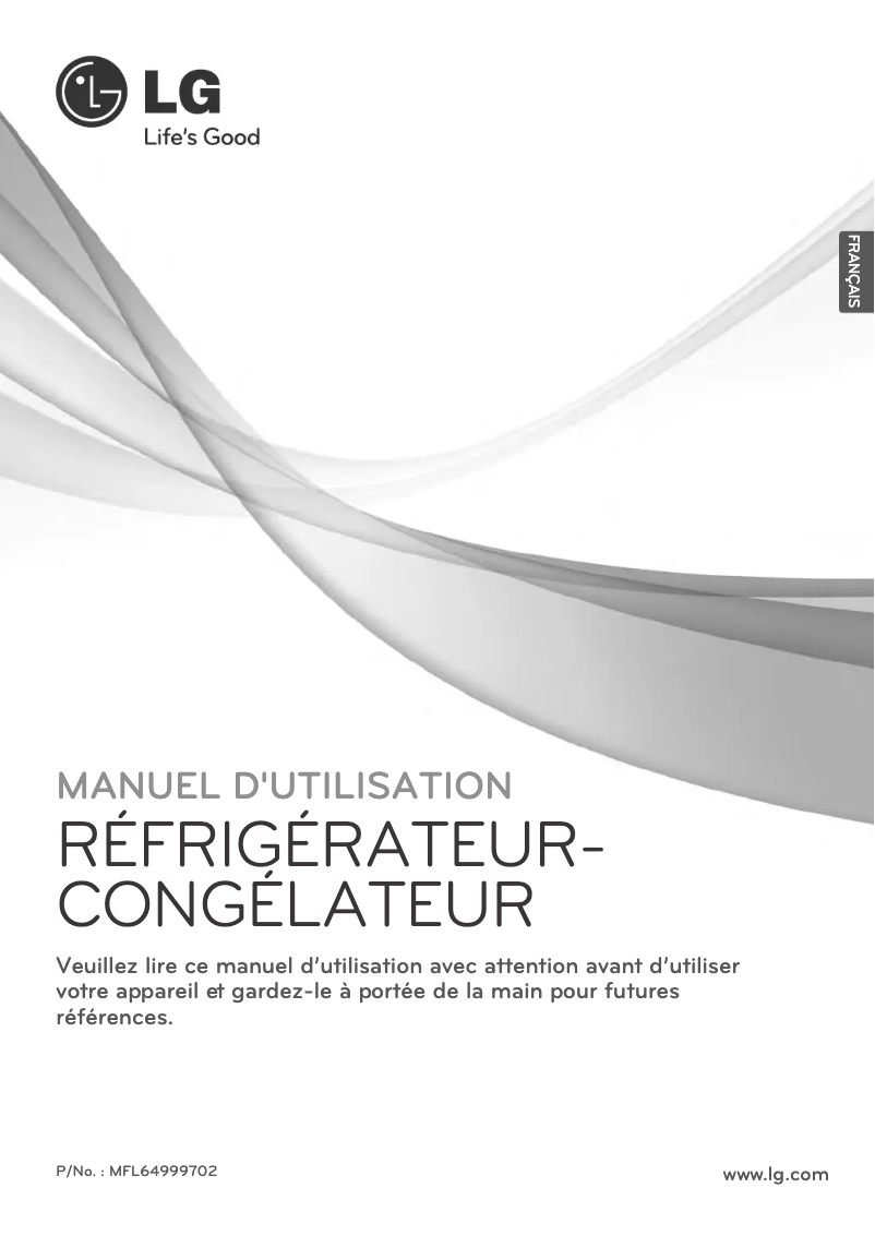 Image de la première page du manuel de l'appareil GW-F429BSQP