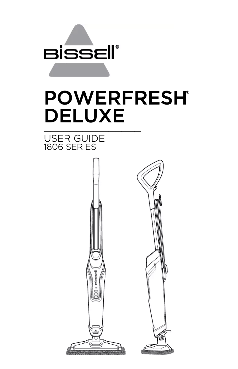 Page 1 de la notice Manuel utilisateur Bissell PowerFresh Deluxe