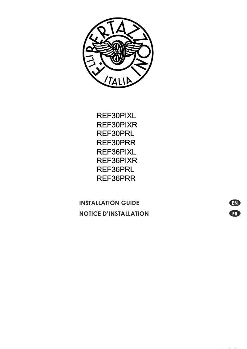 Image de la première page du manuel de l'appareil REF30PIXL