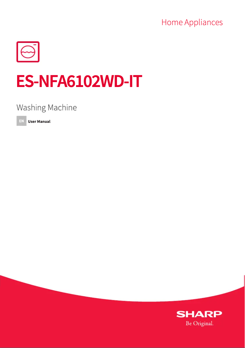Page n°1 - Manuel utilisateur Sharp ES-NFA6102WD-IT