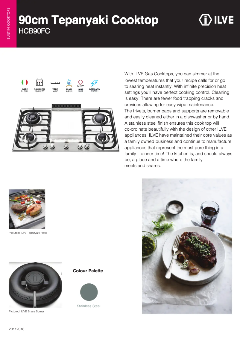 Image de la première page du manuel de l'appareil HCB90FCSS