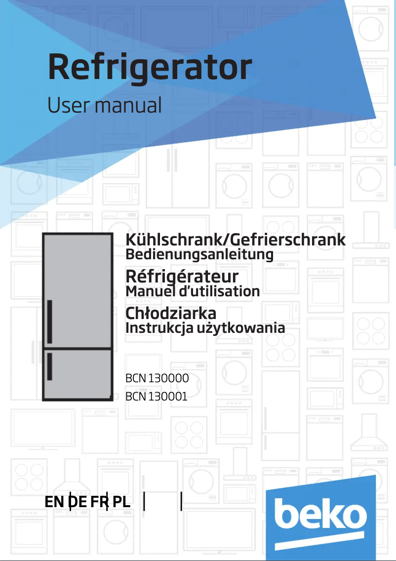 Image de la première page du manuel de l'appareil BCN130002