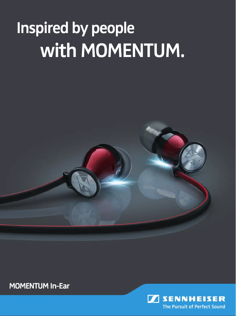 Image de la première page du manuel de l'appareil MOMENTUM In-Ear