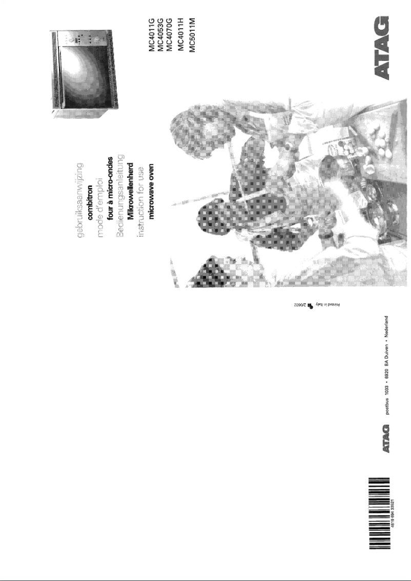 Image de la première page du manuel de l'appareil MC4011H