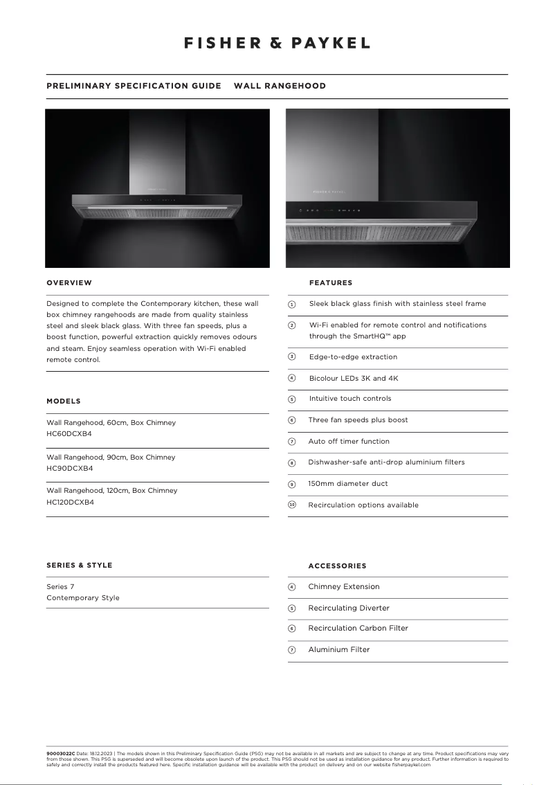 Image de la première page du manuel de l'appareil HC60DCXB4