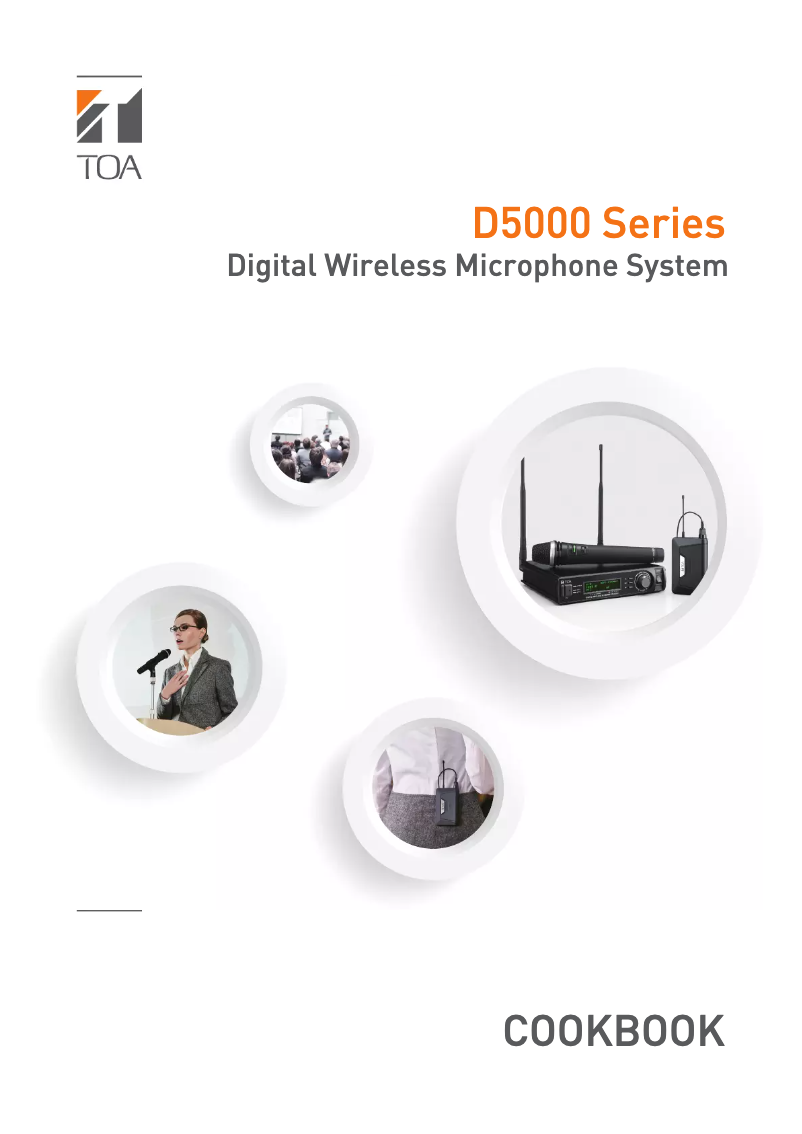 Image de la première page du manuel de l'appareil WT-D5800