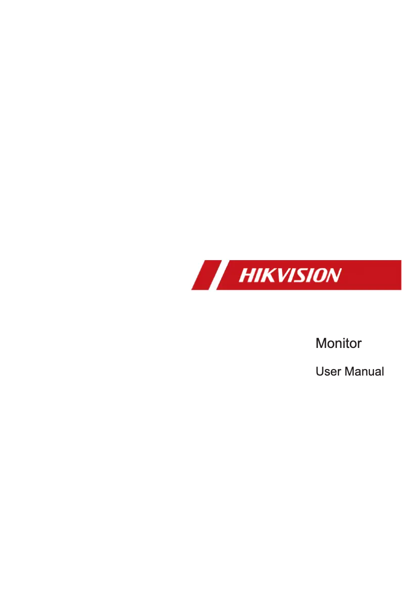 Page n°1 - Manuel utilisateur Hikvision DS-D5050UC-C