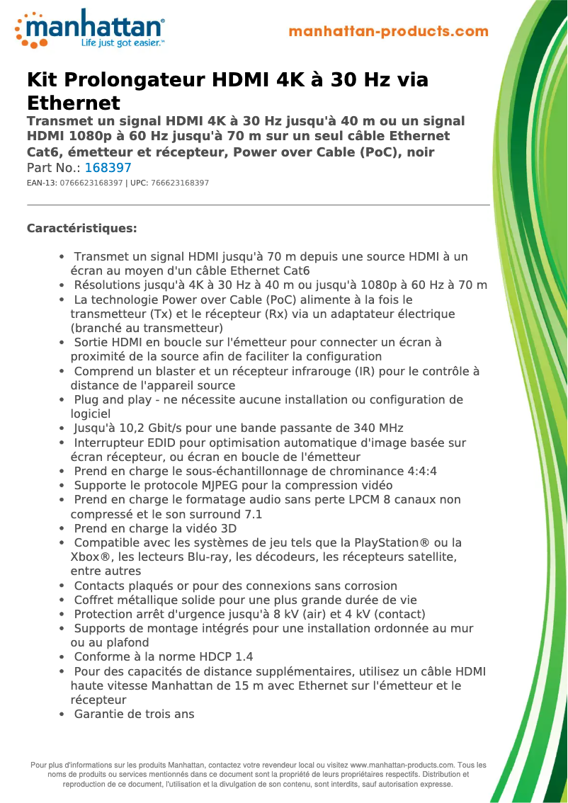 Image de la première page du manuel de l'appareil 168397