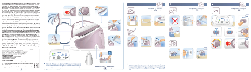 Page n°1 - Manuel utilisateur Tefal GV6340