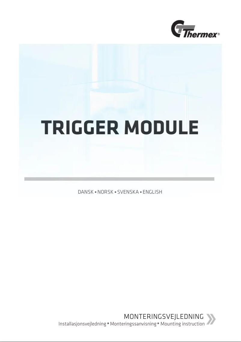 Page 1 de la notice Manuel utilisateur Thermex Trigger Link