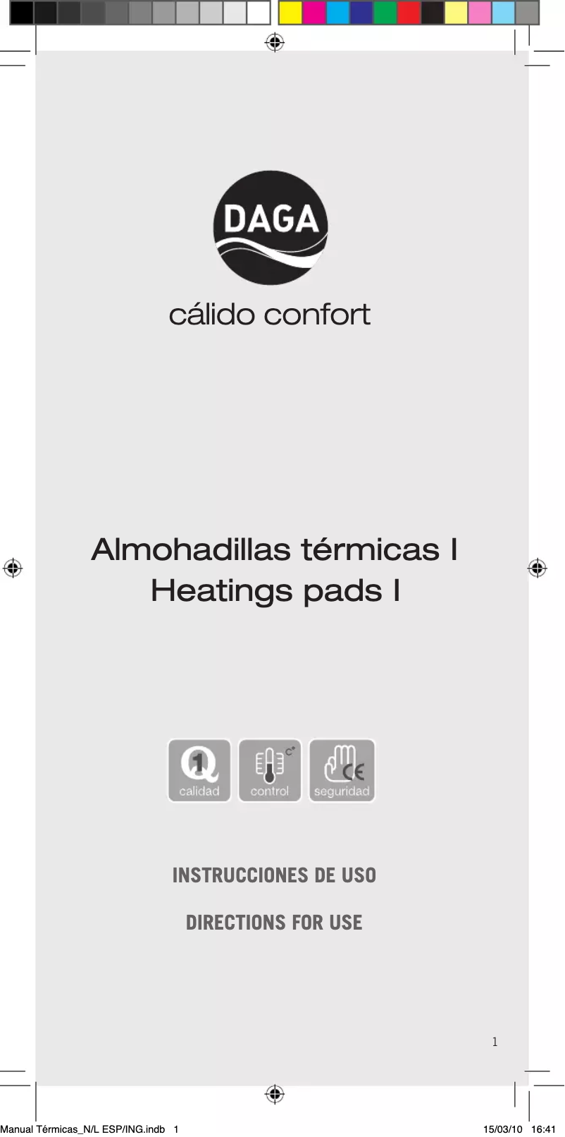 Image de la première page du manuel de l'appareil L