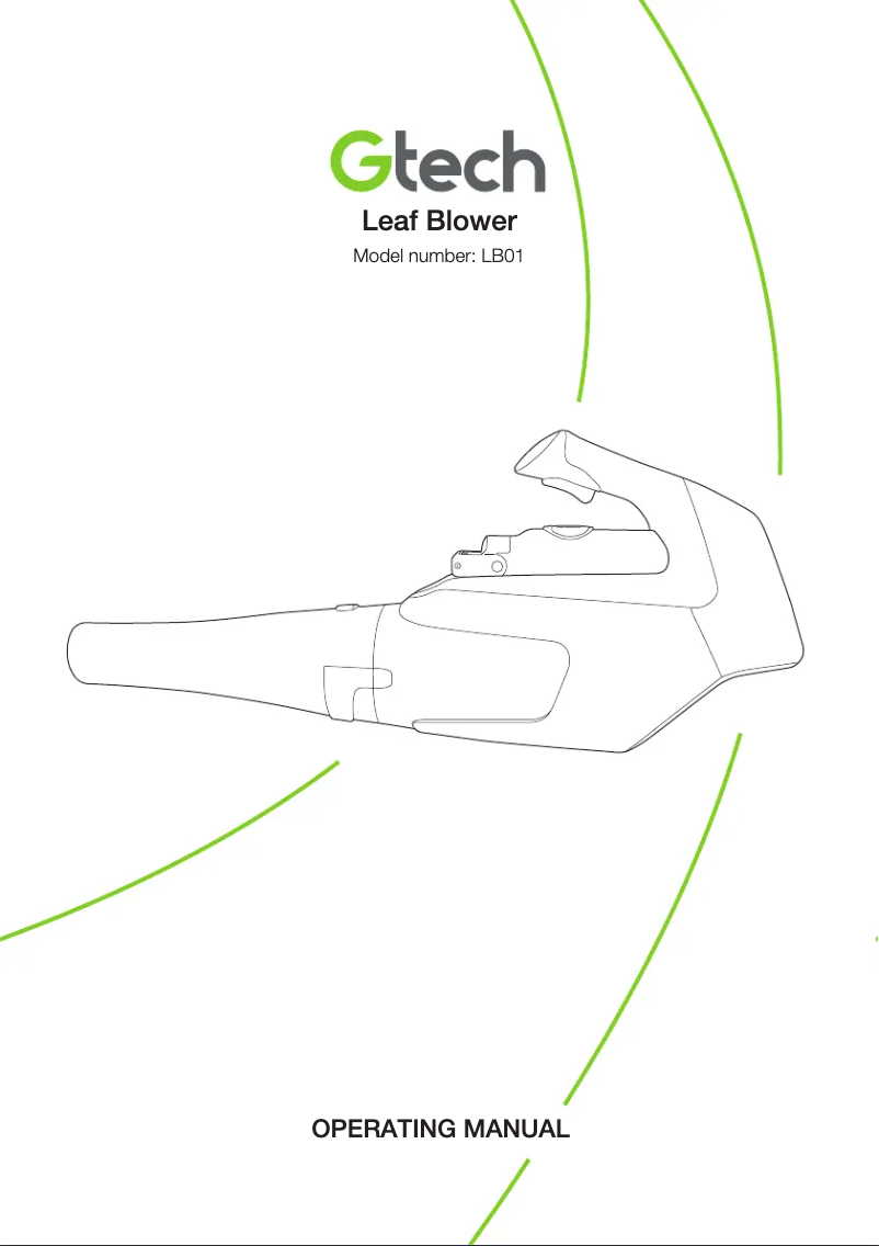 Image de la première page du manuel de l'appareil LB01