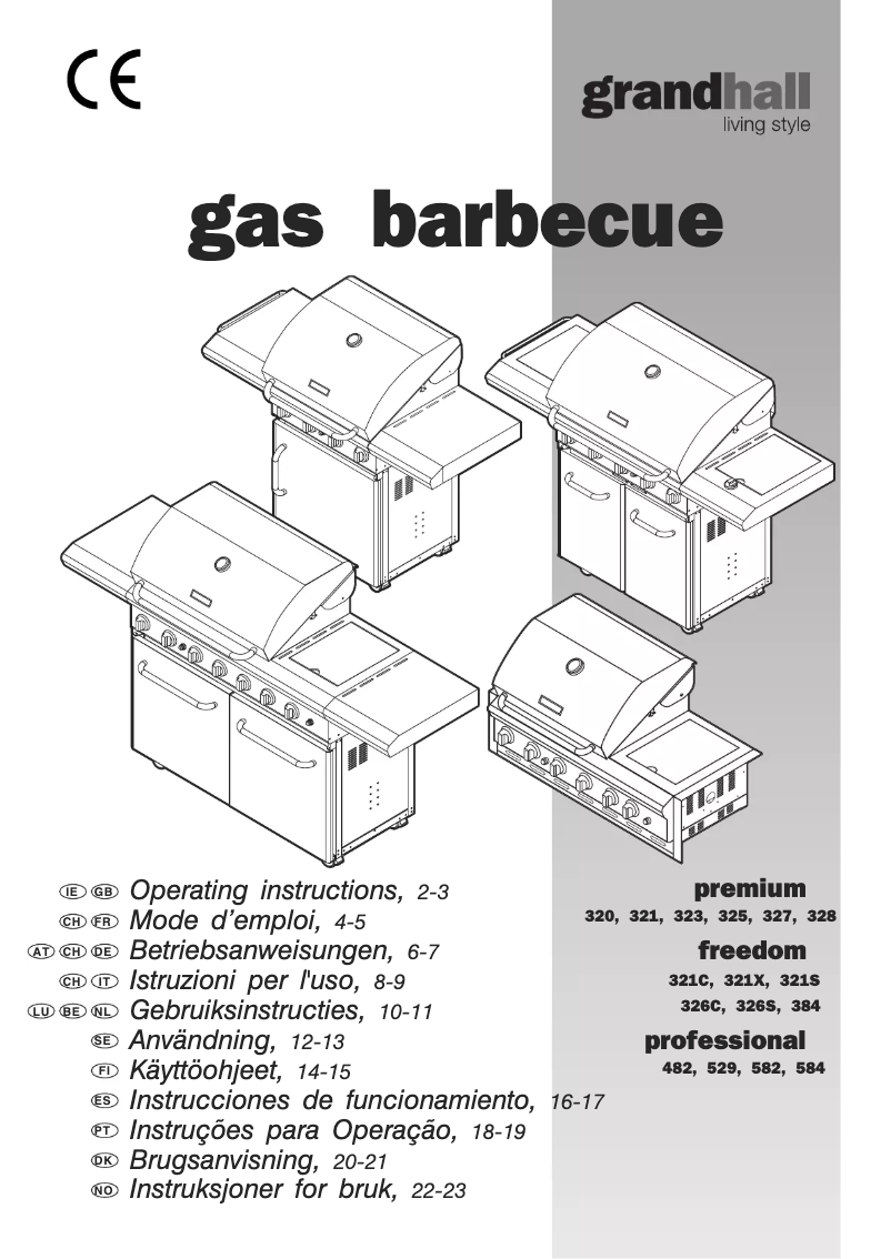 Image de la première page du manuel de l'appareil Freedom 326C